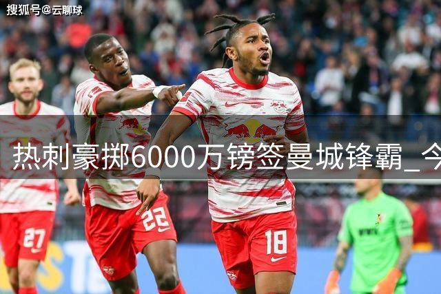 热刺豪掷6000万镑签曼城锋霸 今夏引援投入超3.5亿